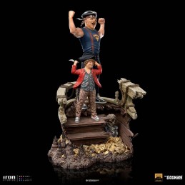 THE GOONIES SLOTH AND CHUNK DELUXE ART SCALE 1/10 STATUA FIGURE IRON STUDIOS