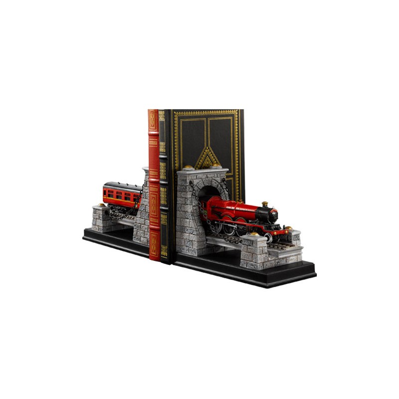 NOBLE COLLECTIONS HARRY POTTER HOGWARTS EXPRESS BOOKEND SET