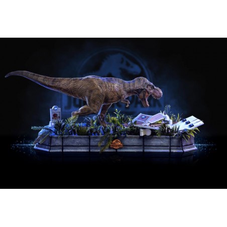 JURASSIC PARK T.REX AND DONALD DEMI ART SCALE 1/20 STATUE FIGURE