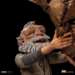 GEPPETTO E PINOCCHIO BDS ART SCALE 1/10 STATUA FIGURE IRON STUDIOS