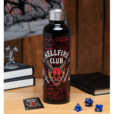 STRANGER THINGS HELLFIRE CLUB BOTTIGLIA TERMICA METALLICA 500ML
