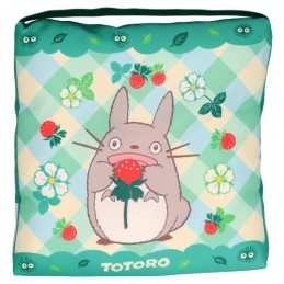 STUDIO GHIBLI MY NEIGHBOR TOTORO WITH STRAWBERRIES 30X30X5CM CUSHION