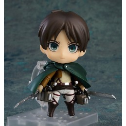 GOOD SMILE COMPANY ATTACK ON TITAN EREN YEAGER SURVEY CORPS NENDOROID ACTION FIGURE