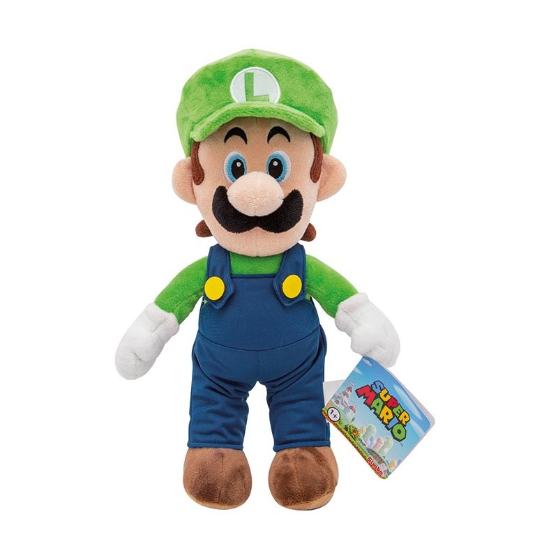 SIMBA TOYS  SUPER MARIO LUIGI 30CM PLUSH FIGURE