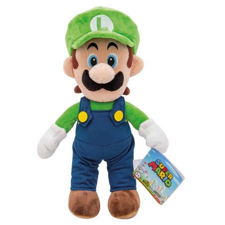 SUPER MARIO LUIGI 30CM PLUSH FIGURE