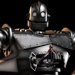 THE IRON GIANT AND HOGARTH BDS ART SCALE 1/20 STATUA FIGURE IRON STUDIOS