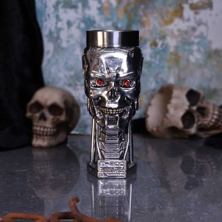 TERMINATOR 2 T-800 HEAD GOBLET