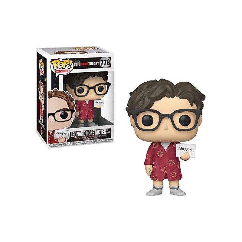 FUNKO FUNKO POP! THE BIG BANG THEORY LEONARD HOFSTADTER BOBBLE HEAD FIGURE