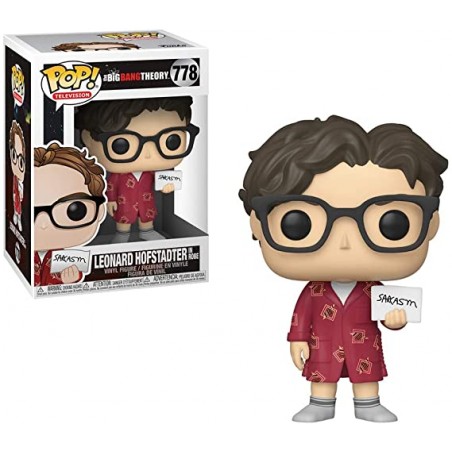 FUNKO POP! THE BIG BANG THEORY LEONARD HOFSTADTER BOBBLE HEAD FIGURE