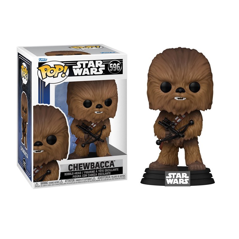 FUNKO FUNKO POP! STAR WARS 596 CHEWBACCA BOBBLE HEAD KNOCKER FIGURE