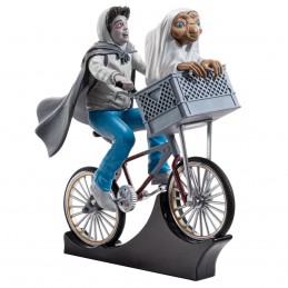 E.T. AND ELLIOT OVER THE MOON STATUA FIGURE DIORAMA NOBLE COLLECTIONS