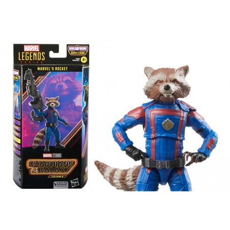 MARVEL LEGENDS ROCKET GUARDIANS OF THE GALAXY 3 ACTION FIGURE