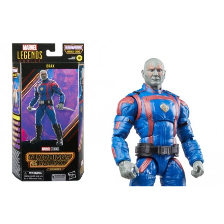 MARVEL LEGENDS DRAX GUARDIANS OF THE GALAXY 3 ACTION FIGURE