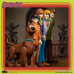 SCOOBY-DOO FRIENDS AND FOES DELUE BOX SET 5 POINTS ACTION FIGURE MEZCO TOYS