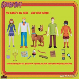MEZCO TOYS SCOOBY-DOO FRIENDS AND FOES DELUE BOX SET 5 POINTS ACTION FIGURE