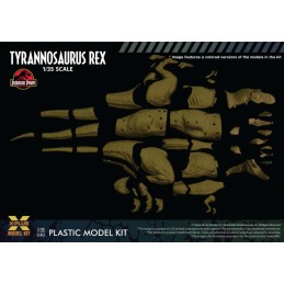 X-PLUS JURASSIC PARK TYRANNOSAURUS REX 1/35 MODEL KIT FIGURE DIORAMA
