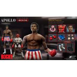 STAR ACE ROCKY APOLLO CREED DELUXE VER. ACTION FIGURE