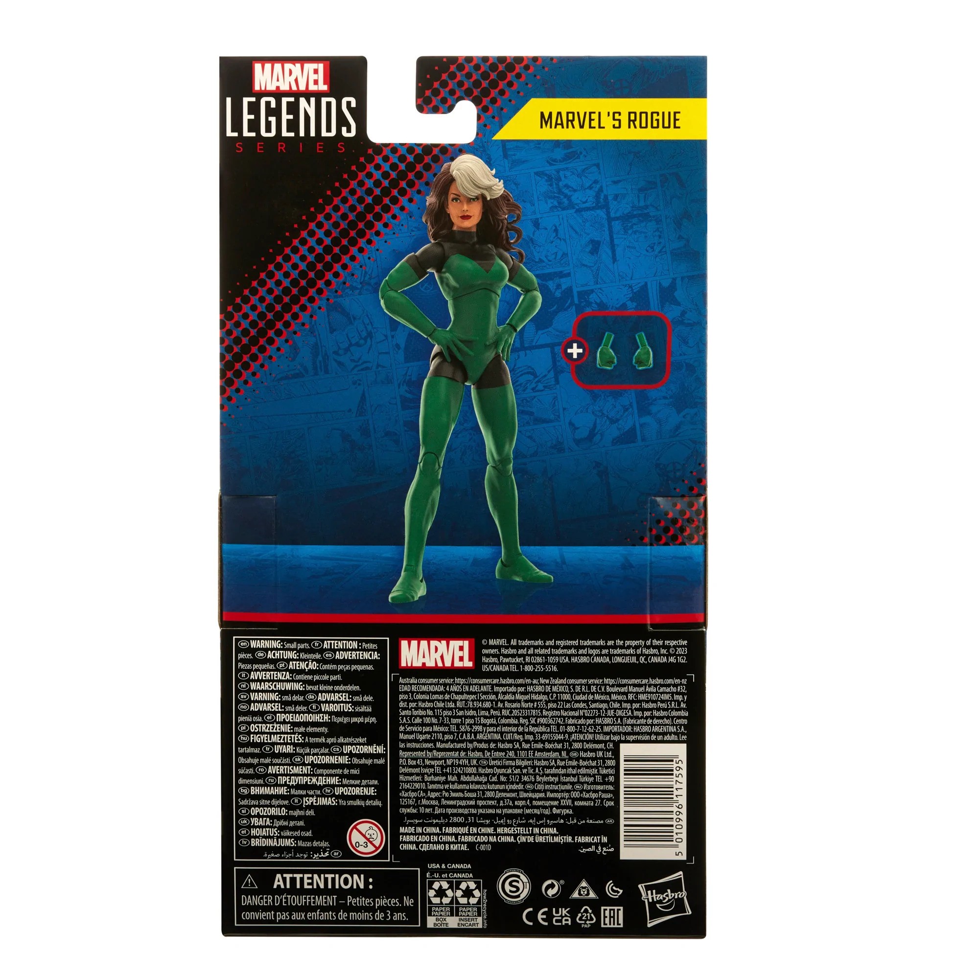 HASBRO MARVEL LEGENDS XMEN ROGUE ACTION FIGURE