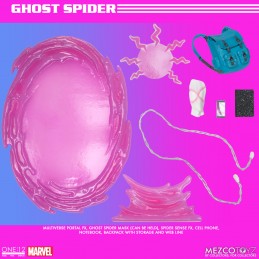 SPIDER-MAN GHOST SPIDER ONE:12 COLLECTIVE ACTION FIGURE MEZCO TOYS