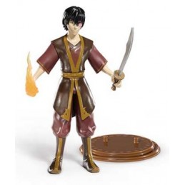 NOBLE COLLECTIONS AVATAR THE LAST AIRBENDER ZUKO BENDYFIGS ACTION FIGURE