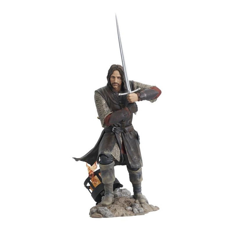 DIAMOND SELECT LORD OF THE RINGS ARAGORN GALLERY 25CM STATUE FIGURE