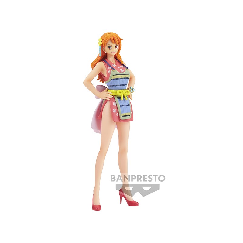 BANPRESTO ONE PIECE GRANDLINE DXF NAMI WANOKUNI STYLE VOL.8 STATUE FIGURE BANPRESTO ONE PIECE GRANDLINE DXF NAMI WANOKUNI STYLE VOL.8 STATUE FIGURE