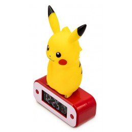 TEKNOFUN POKEMON PIKACHU LIGHT UP ALARM CLOCK