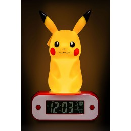 TEKNOFUN POKEMON PIKACHU LIGHT UP ALARM CLOCK