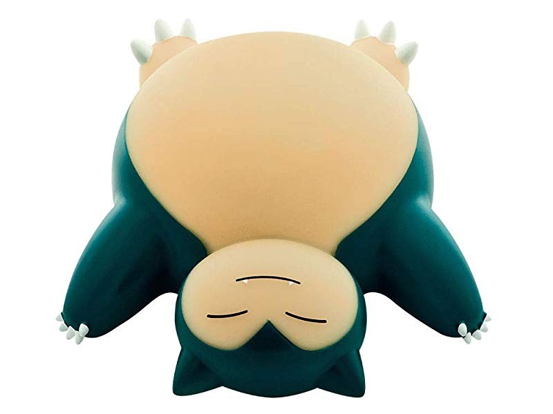 Lampada 3D Pokémon - Snorlax & Pikachu (25cm)