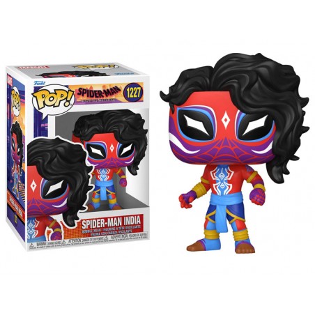 FUNKO POP! SPIDER-MAN ACROSS THE SPIDER-VERSE INDIA BOBBLE HEAD KNOCKER FIGURE
