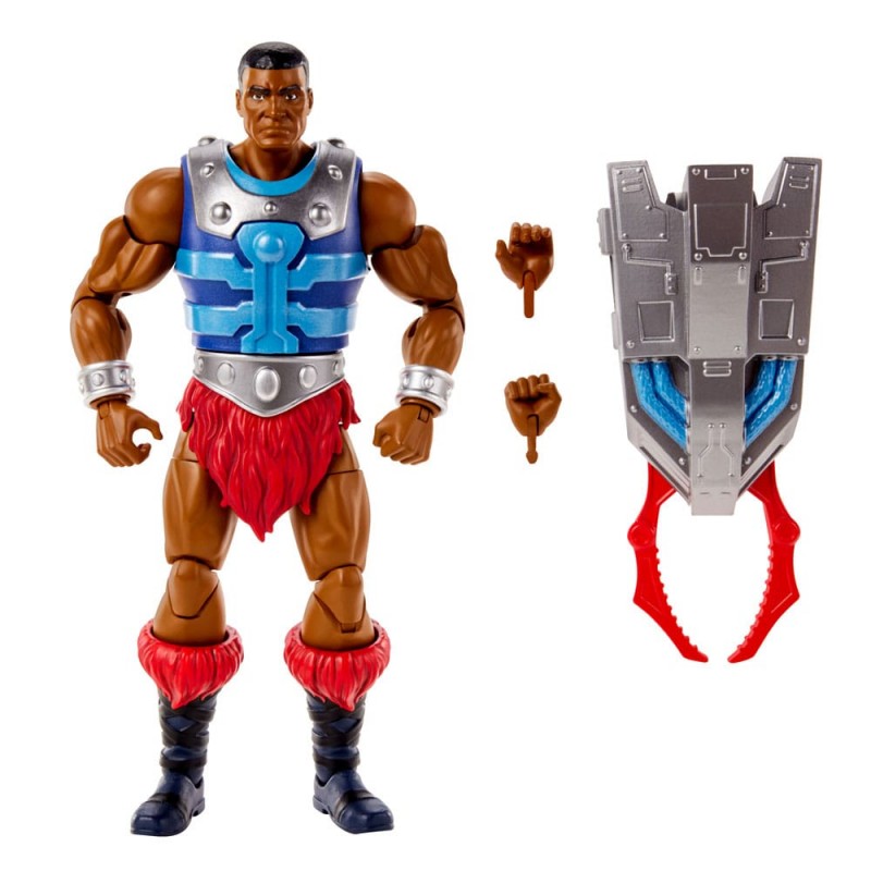 MASTERS OF THE UNIVERSE REVELATION CLAMP CHAMP ACTION FIGURE MATTEL