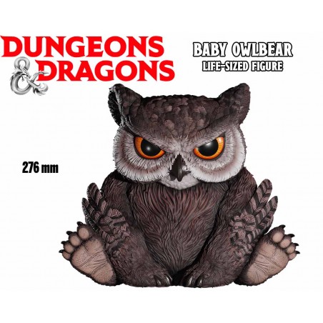 DUNGEONS AND DRAGONS BABY OWLBEAR LIFE SIZED 28CM FIGURE