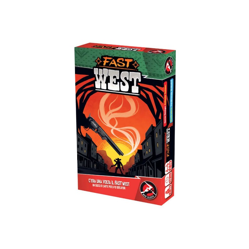RED GLOVE FAST WEST - ITALIAN BOARDGAME