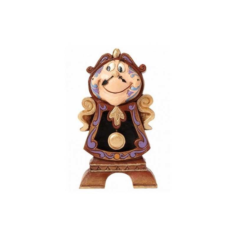 ENESCO BEAUTY AND THE BEAST COGSWORTH STATUE FIGURE