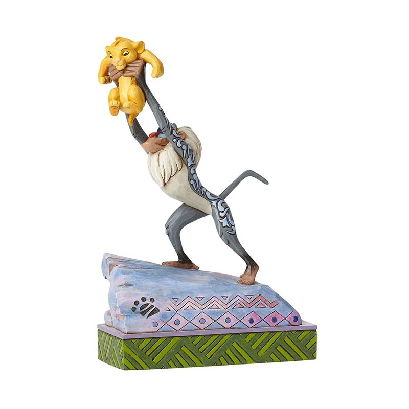 IL RE LEONE SIMBA E RAFIKI STATUA FIGURE ENESCO IL RE LEONE SIMBA E RAFIKI STATUA FIGURE ENESCO