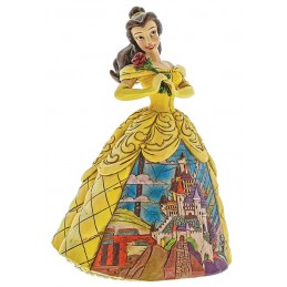 ENESCO BEAUTY AND THE BEAST BELLE DRESS STATUE FIGURE