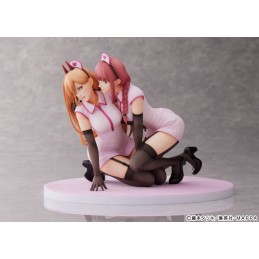 FURYU CHAINSAW MAN POWER AND MAKIMA NURSE 1/7 STATUE FIGURE