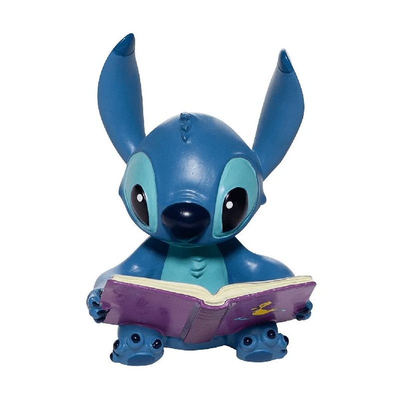 ENESCO LILO AND STITCH READING STITCH STATUE FIGURE