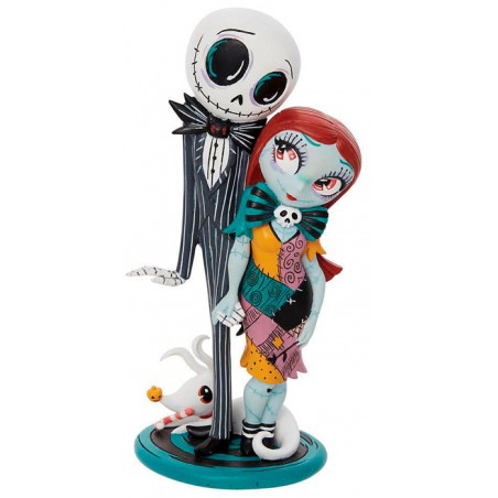 THE NIGHTMARE BEFORE CHRISTMAS SALLY AND JACK MISS MINDY STATUE FIGURE