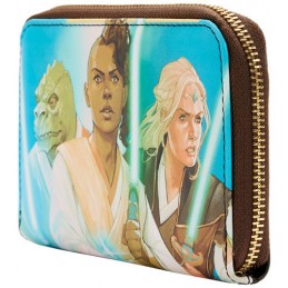 LOUNGEFLY STAR WARS HIGH REPUBBLIC COMIC COVER WOMAN ZIP WALLET