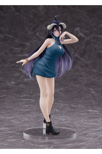 BUY OVERLORD COREFUL ALBEDO KNIT DRESS VER. STATUE FIGURE TAITO