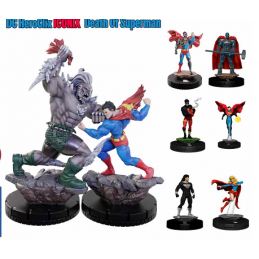 WIZKIDS DC COMICS HEROCLIX ICONI DEATH OF SUPERMAN FIGURES