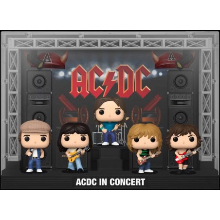 FUNKO POP! AC/DC IN CONCERT 5-PACK BOBBLE HEAD FIGURE
