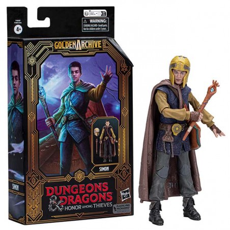 DUNGEONS & DRAGONS: HONOR AMONG THIEVES SIMON GOLDEN ARCHIVE ACTION FIGURE