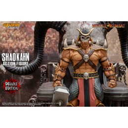 Shao Kahn Mortal Kombat Action Figure 1/12 18 cm