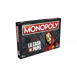 MONOPOLY LA CASA DE PAPEL MONEY HEIST GIOCO DA TAVOLO INGLESE HASBRO