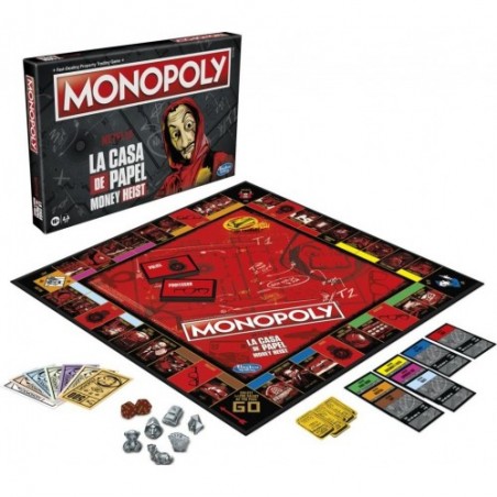 MONOPOLY LA CASA DE PAPEL MONEY HEIST TABLE GAME ENGLISH