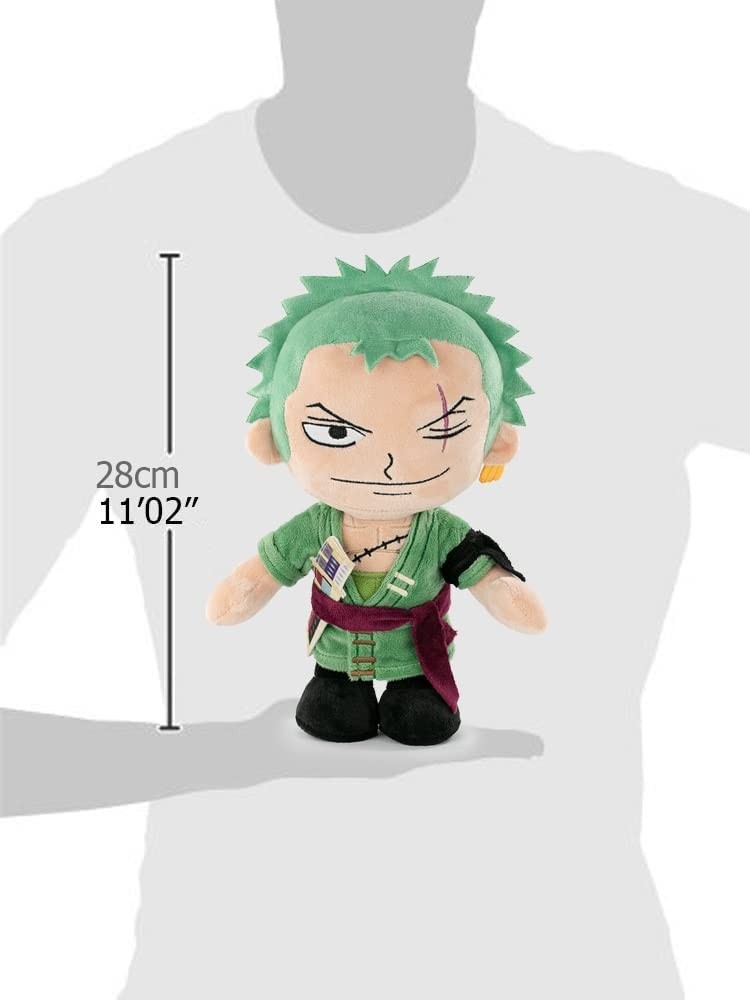 BARRADO ONE PIECE ZORO 28CM PELUCHE FIGURE