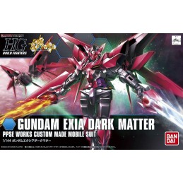 BANDAI HIGH GRADE HGBF GUNDAM EXIA DARK MATTER 1/144 MODEL KIT ACTION FIGURE