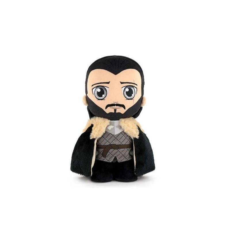 GAME OF THRONES - JOHN SNOW PELUCHE 30CM FIGURE PLAY BY PLAY
